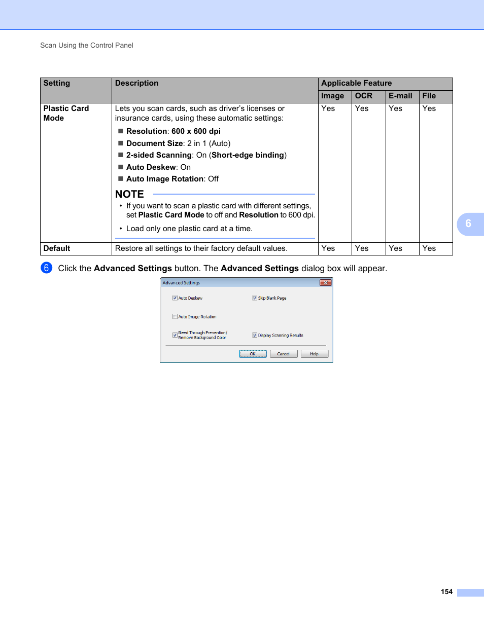 Brother ADS-1000W User Manual | Page 168 / 246