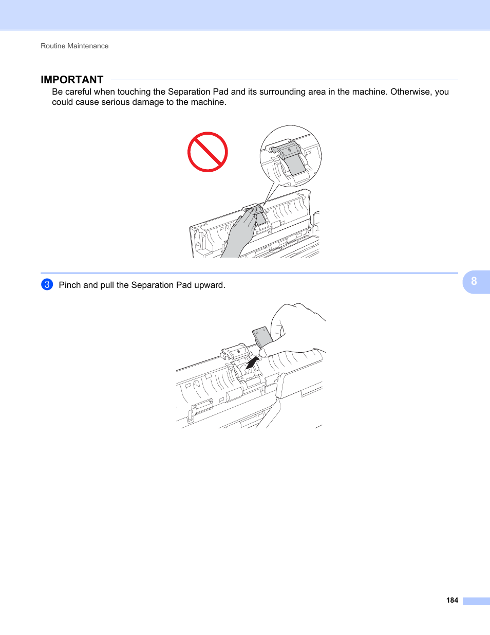 Important | Brother ADS-1000W User Manual | Page 198 / 246