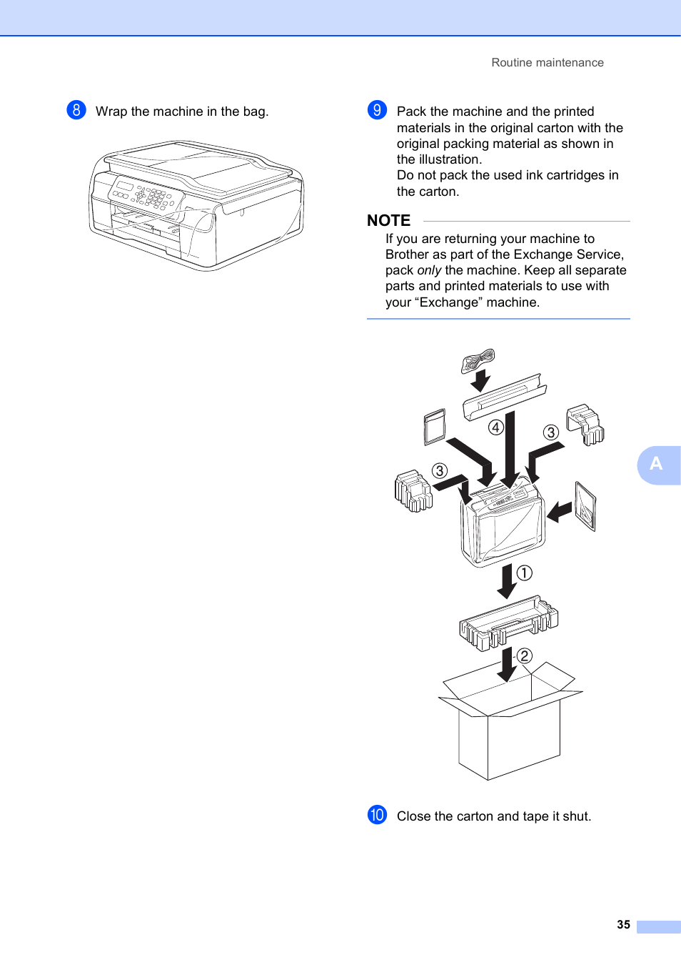 Brother MFC-J245 User Manual | Page 39 / 47