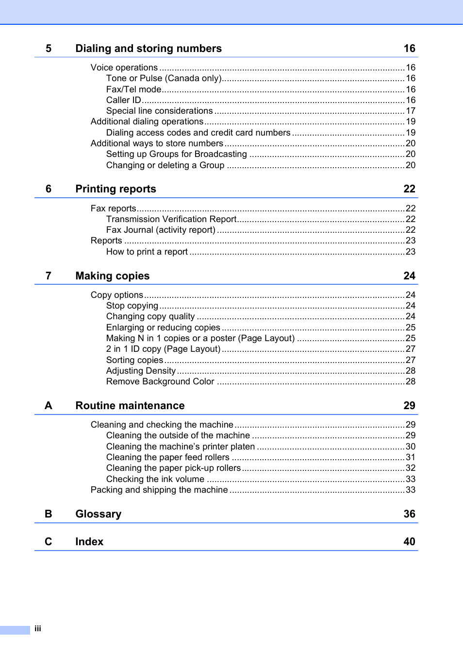 Brother MFC-J245 User Manual | Page 4 / 47