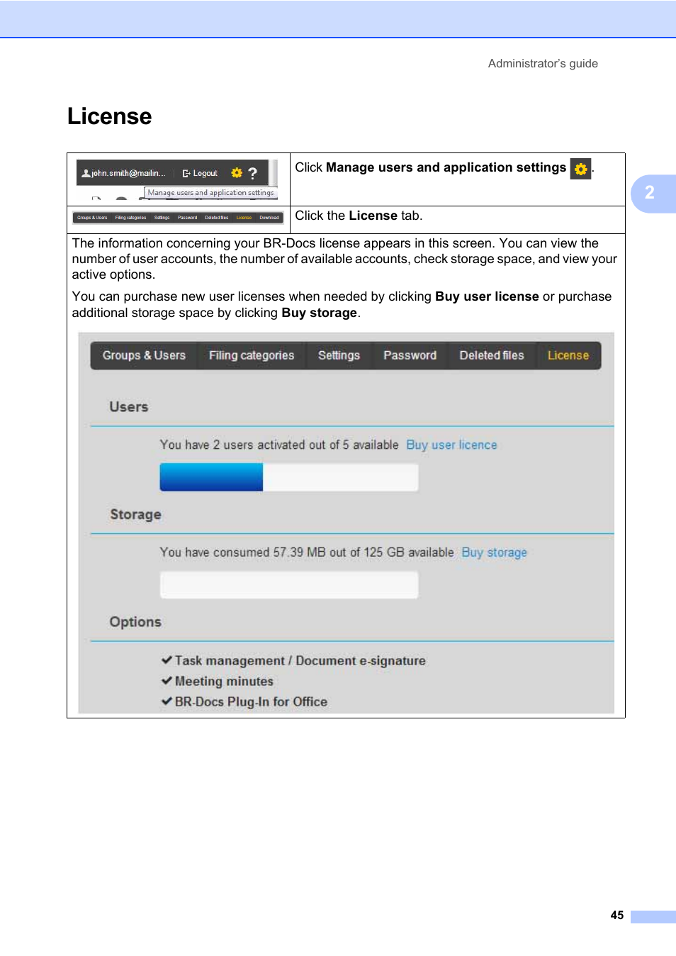 License | Brother BR-Docs User Manual | Page 49 / 54