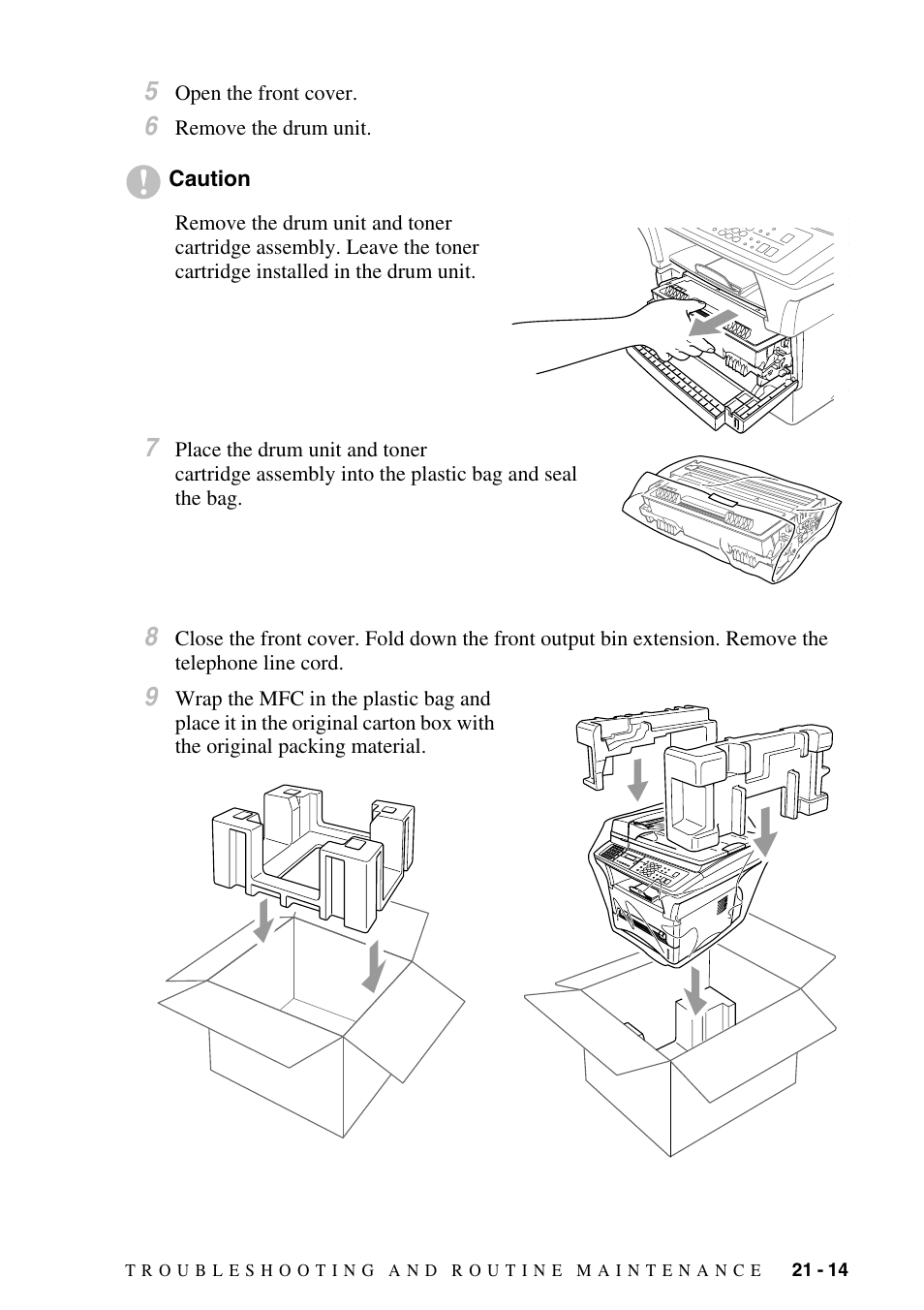 Brother MFC-9800 User Manual | Page 199 / 232