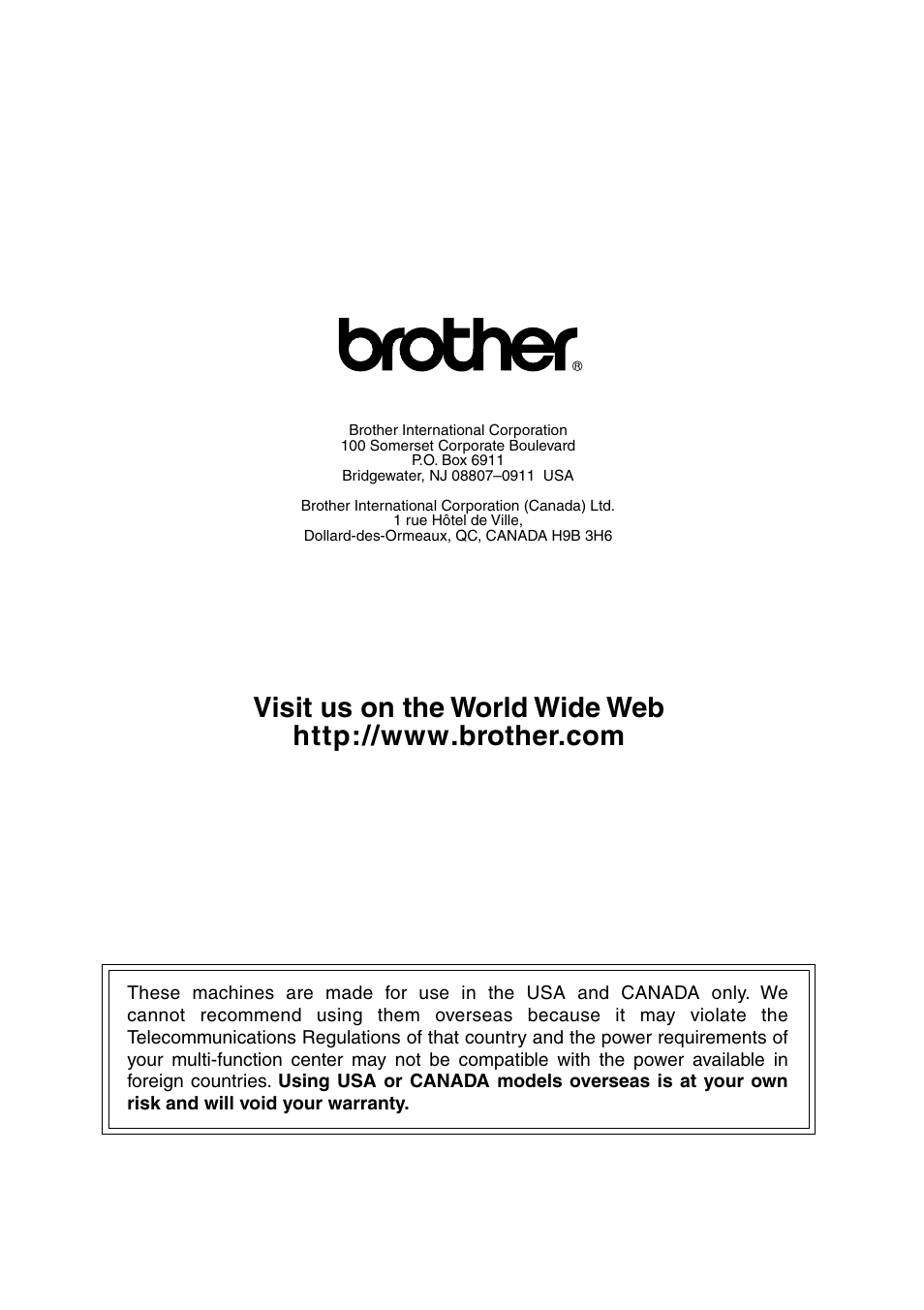 Brother MFC-9800 User Manual | Page 232 / 232