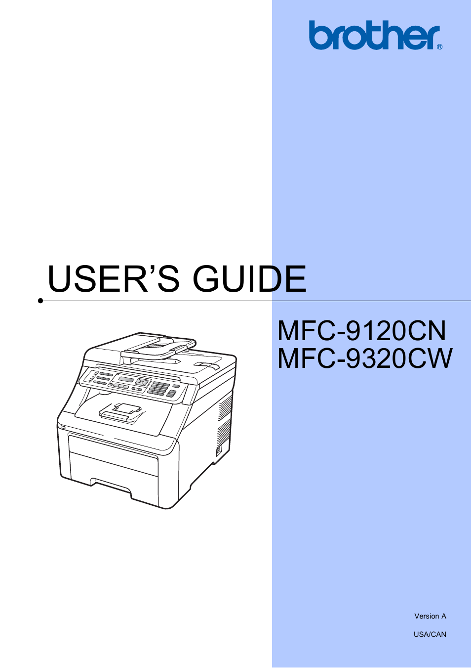 Brother MFC-9120CN User Manual | 264 pages