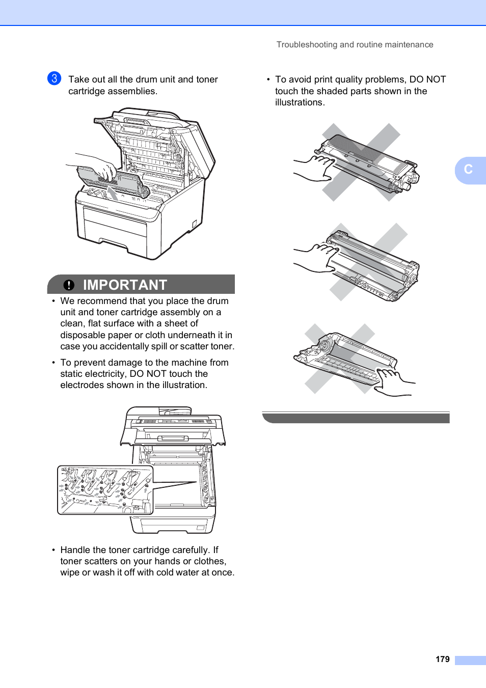 Important | Brother MFC-9120CN User Manual | Page 195 / 264