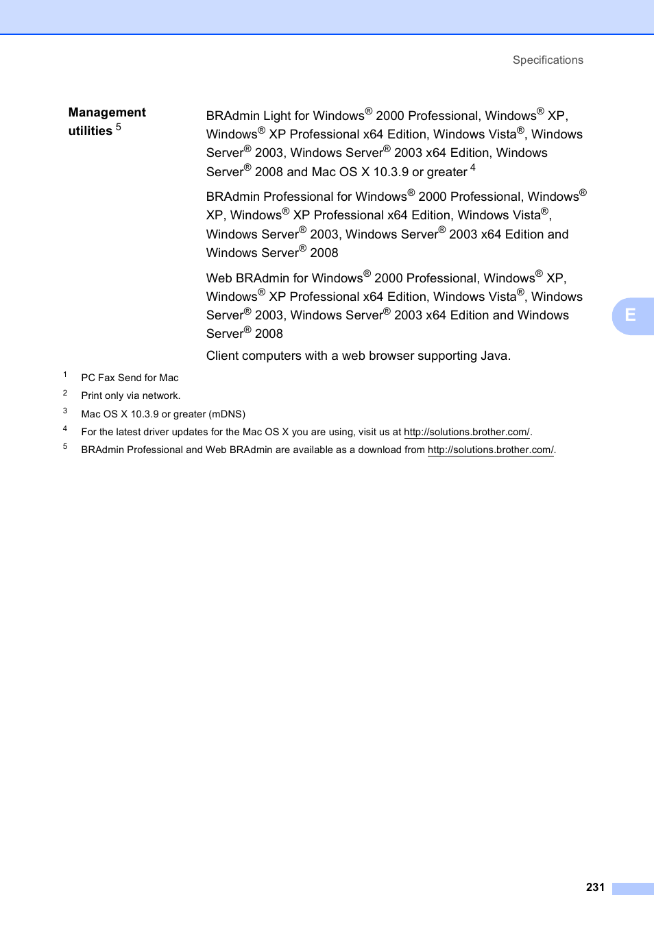 Brother MFC-9120CN User Manual | Page 247 / 264