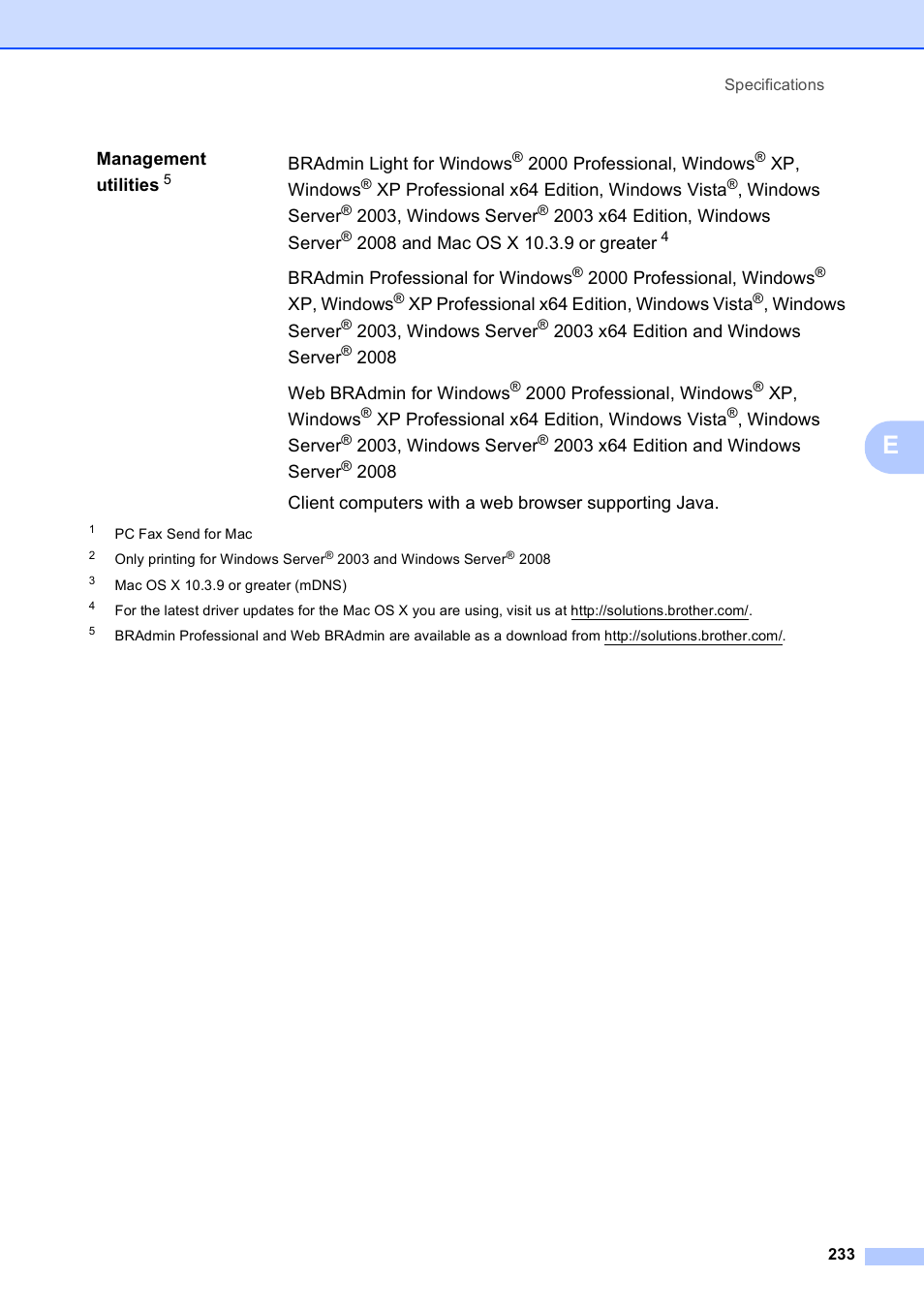 Brother MFC-9120CN User Manual | Page 249 / 264