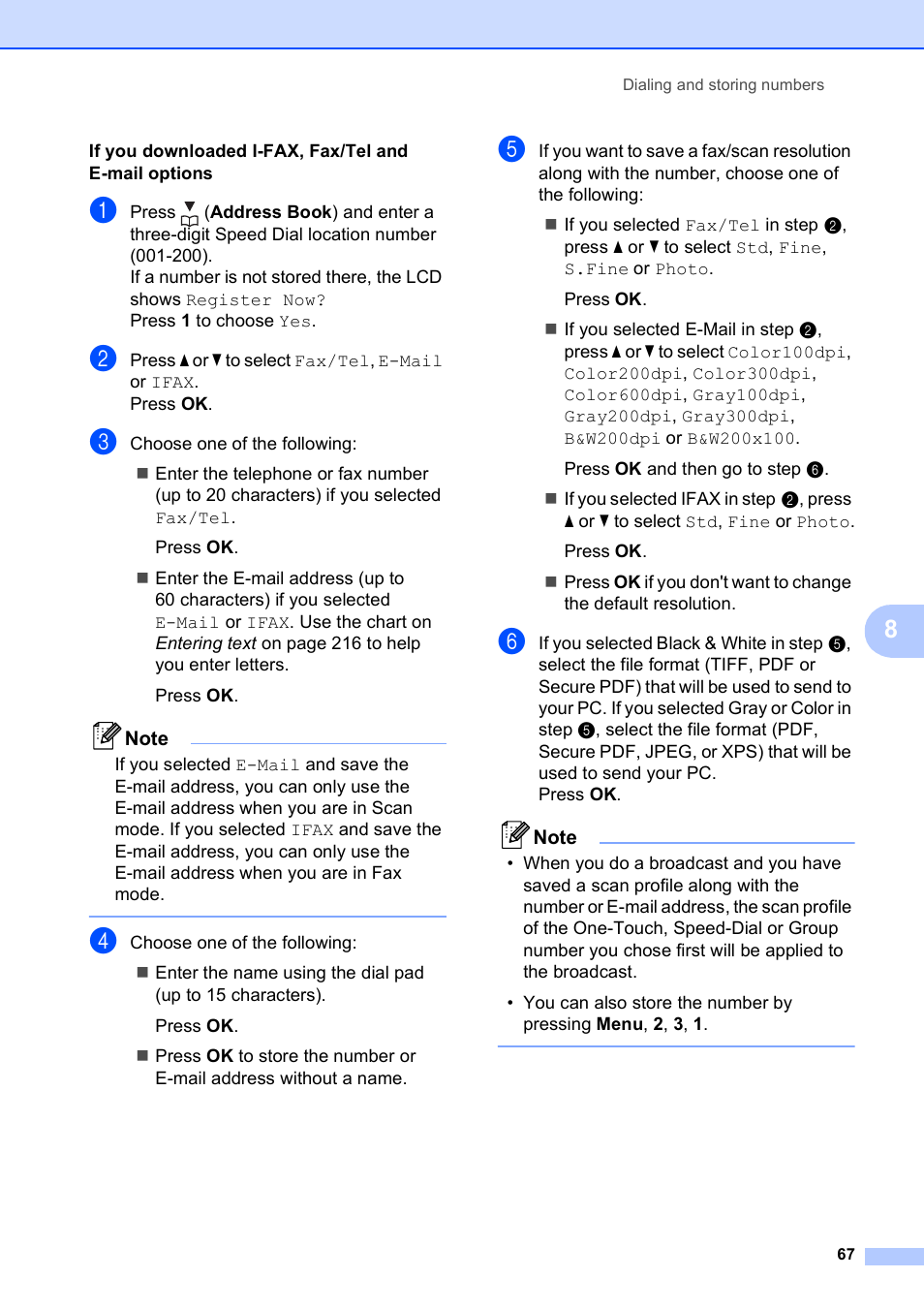 Brother MFC-9120CN User Manual | Page 83 / 264