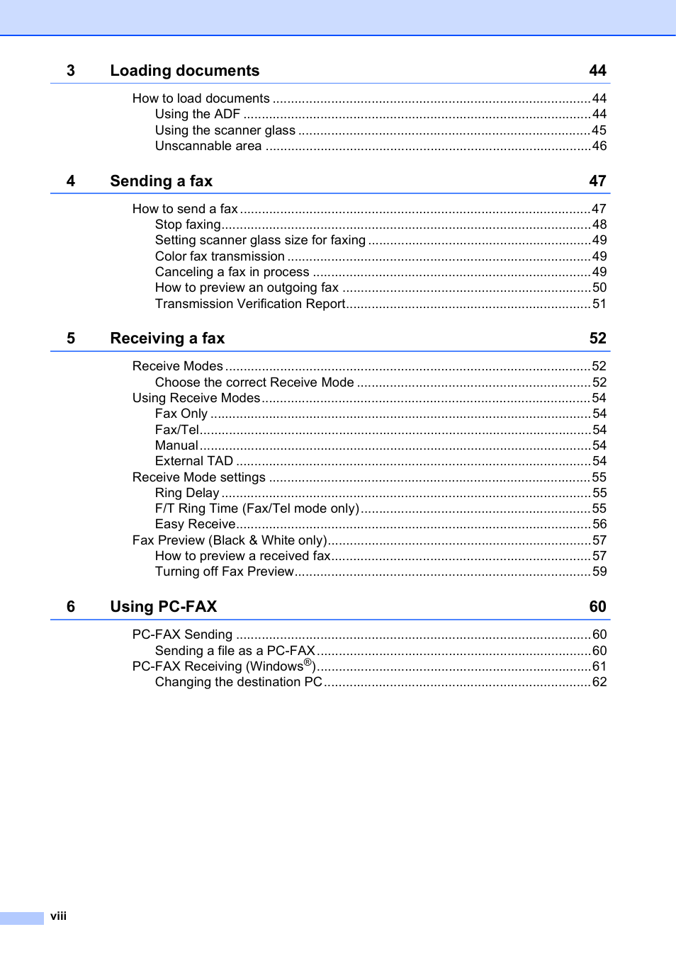 Brother MFC-J6720DW User Manual | Page 10 / 219