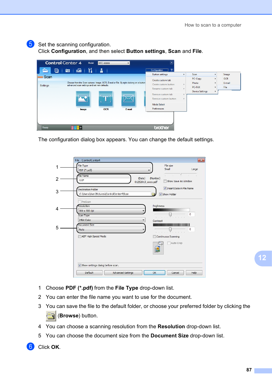 Brother MFC-J6720DW User Manual | Page 101 / 219