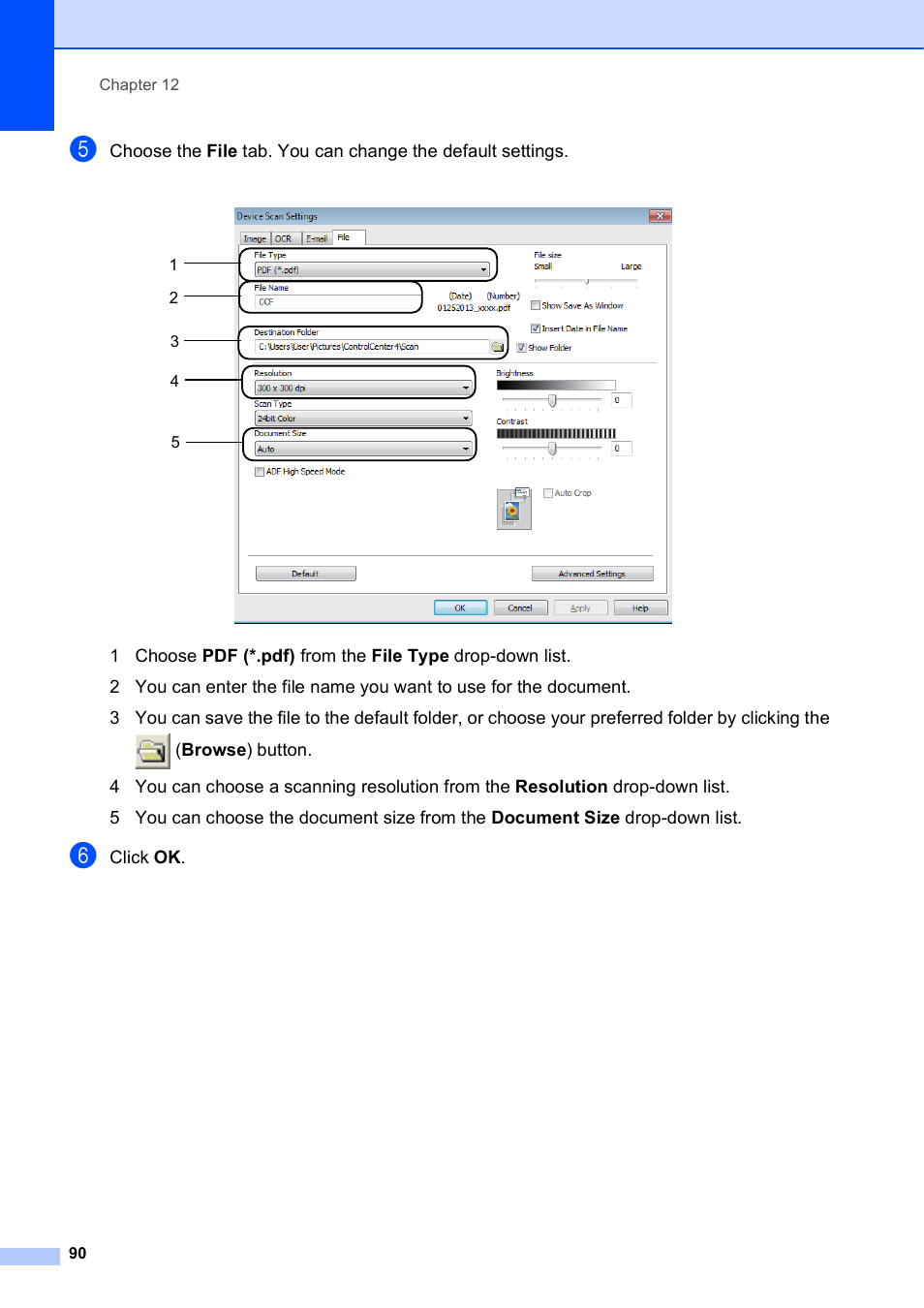 Brother MFC-J6720DW User Manual | Page 104 / 219