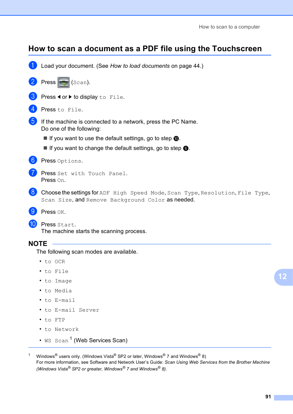 Brother MFC-J6720DW User Manual | Page 105 / 219