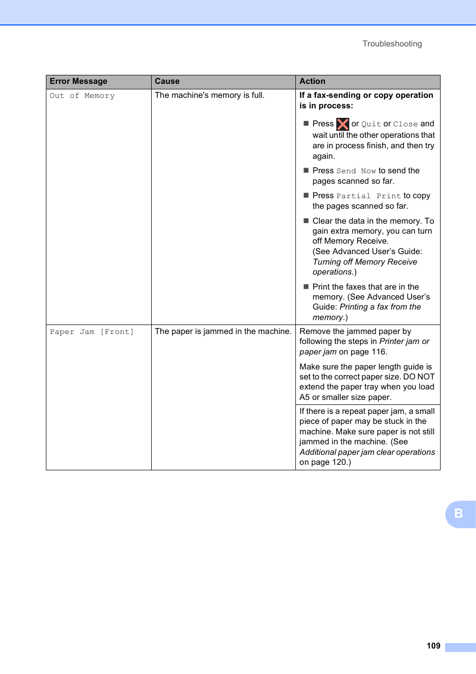 Brother MFC-J6720DW User Manual | Page 123 / 219