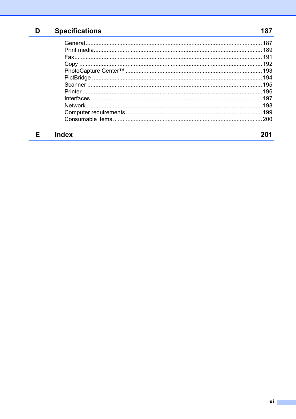 Brother MFC-J6720DW User Manual | Page 13 / 219