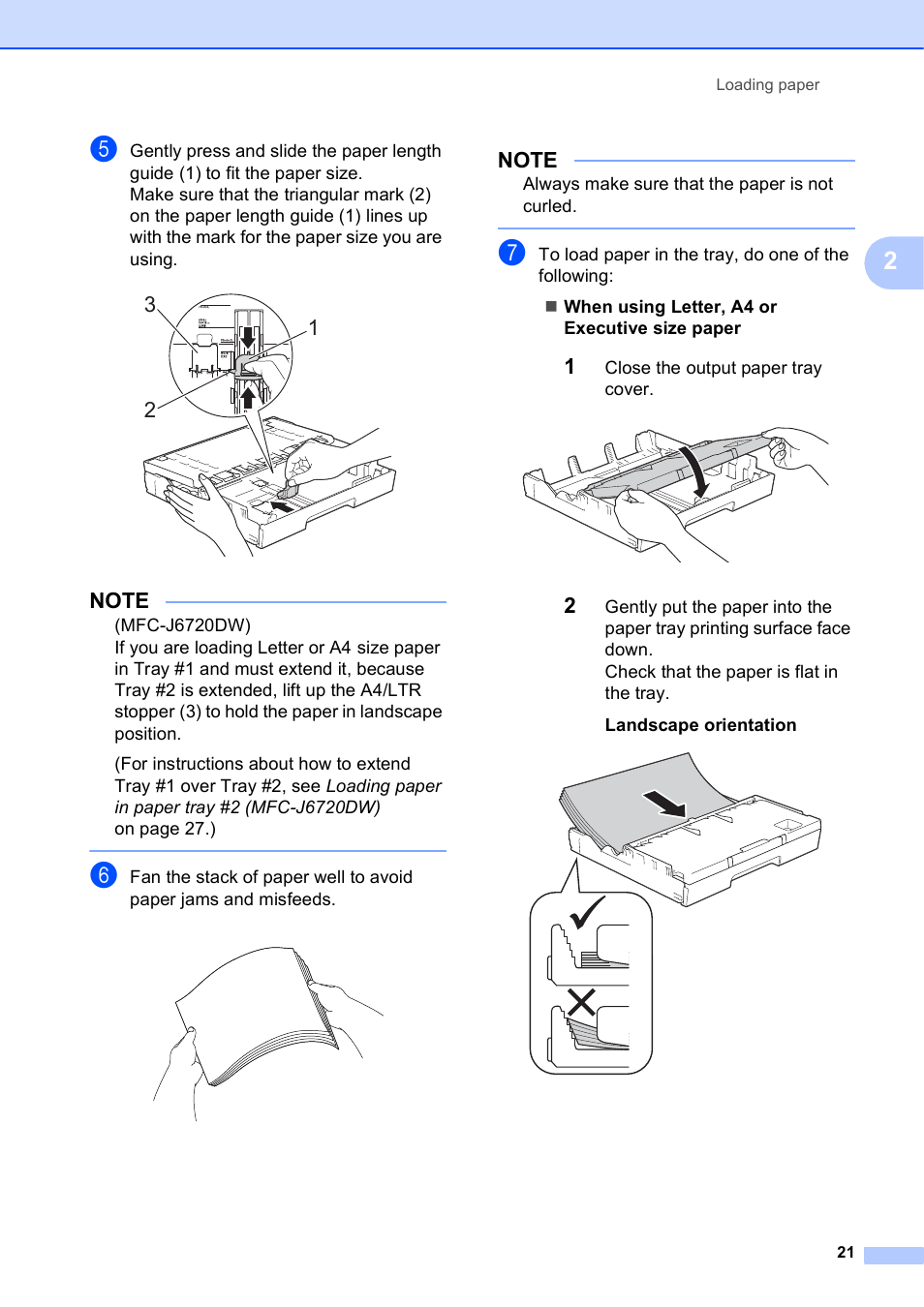 Brother MFC-J6720DW User Manual | Page 35 / 219