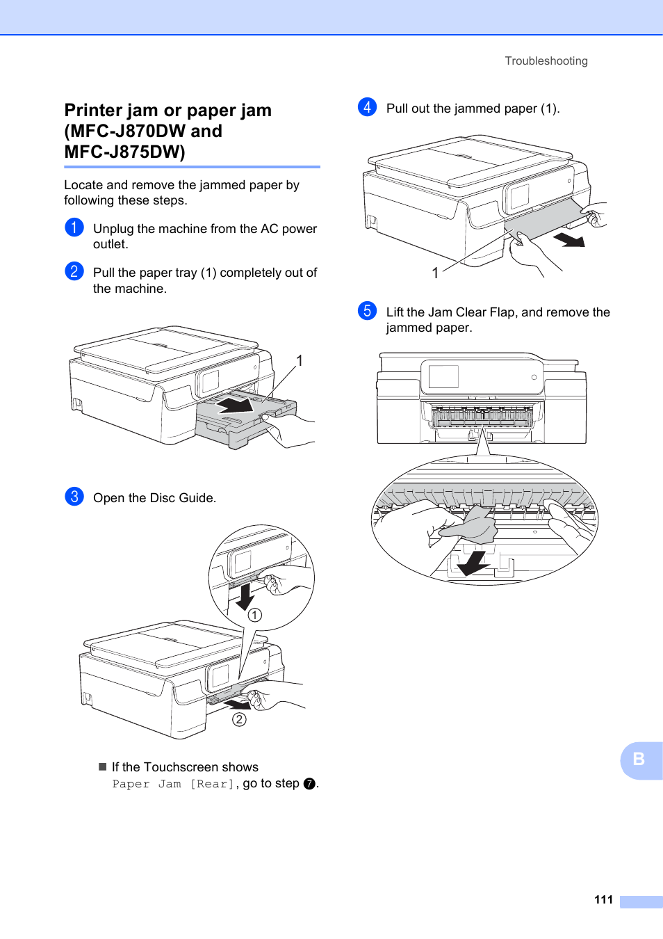 Brother MFC-J650DW User Manual | Page 125 / 203