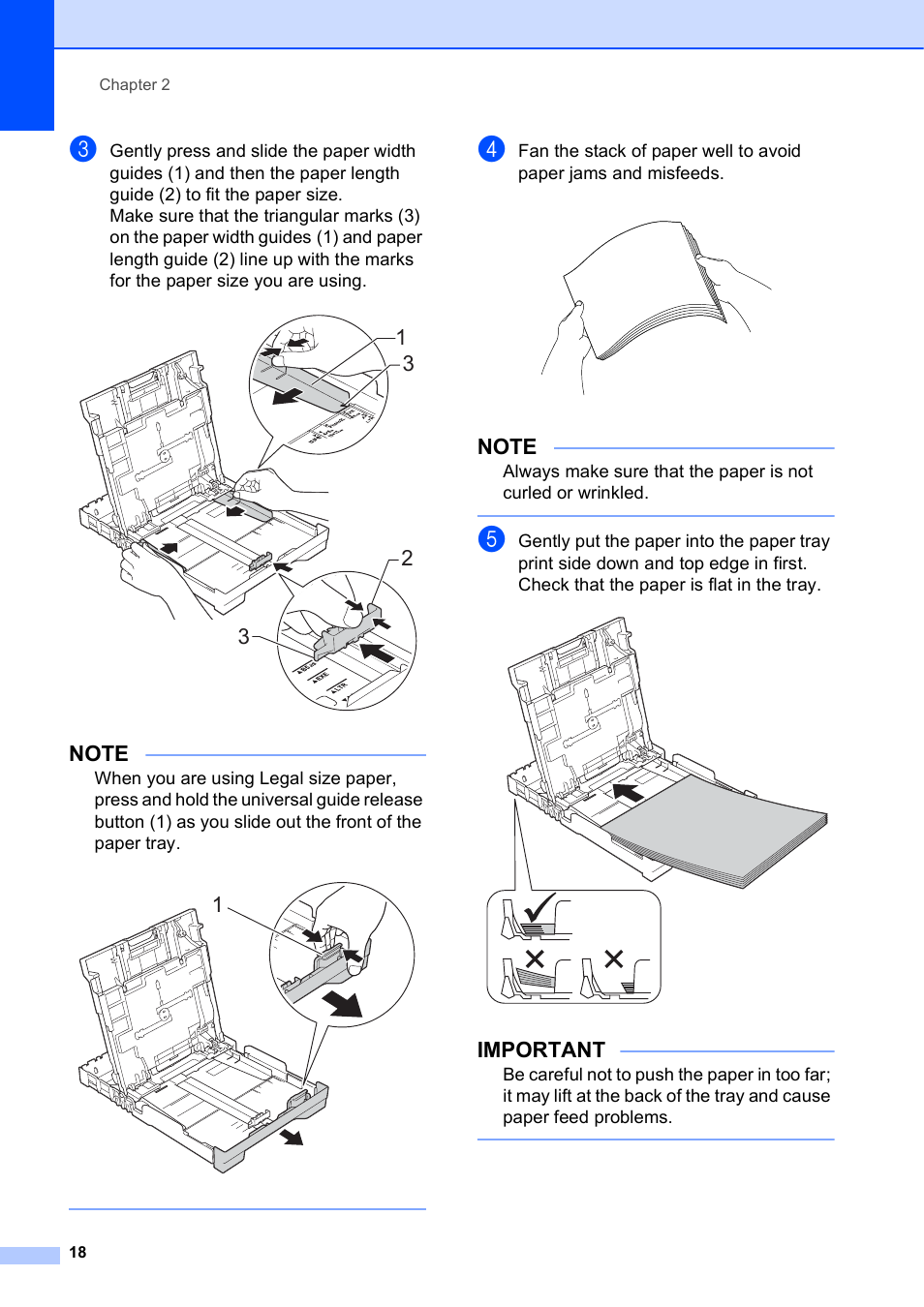 Important | Brother MFC-J650DW User Manual | Page 32 / 203