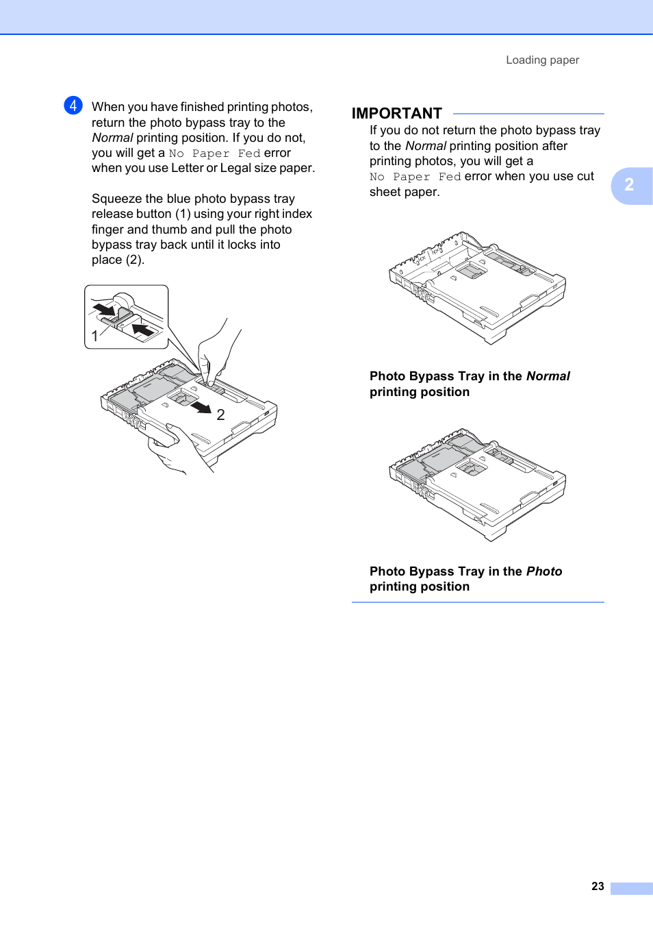 Important | Brother MFC-J650DW User Manual | Page 37 / 203