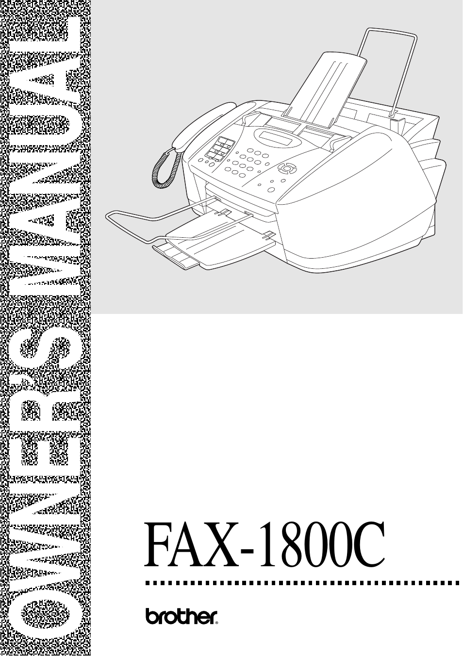 Brother FAX-1800C User Manual | 144 pages