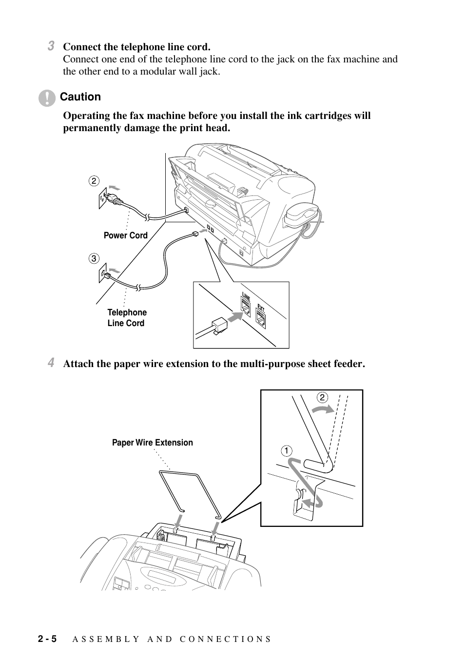 Brother FAX-1800C User Manual | Page 28 / 144