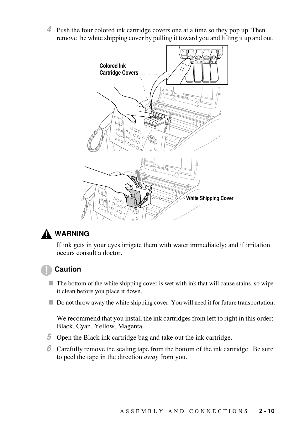 Brother FAX-1800C User Manual | Page 33 / 144