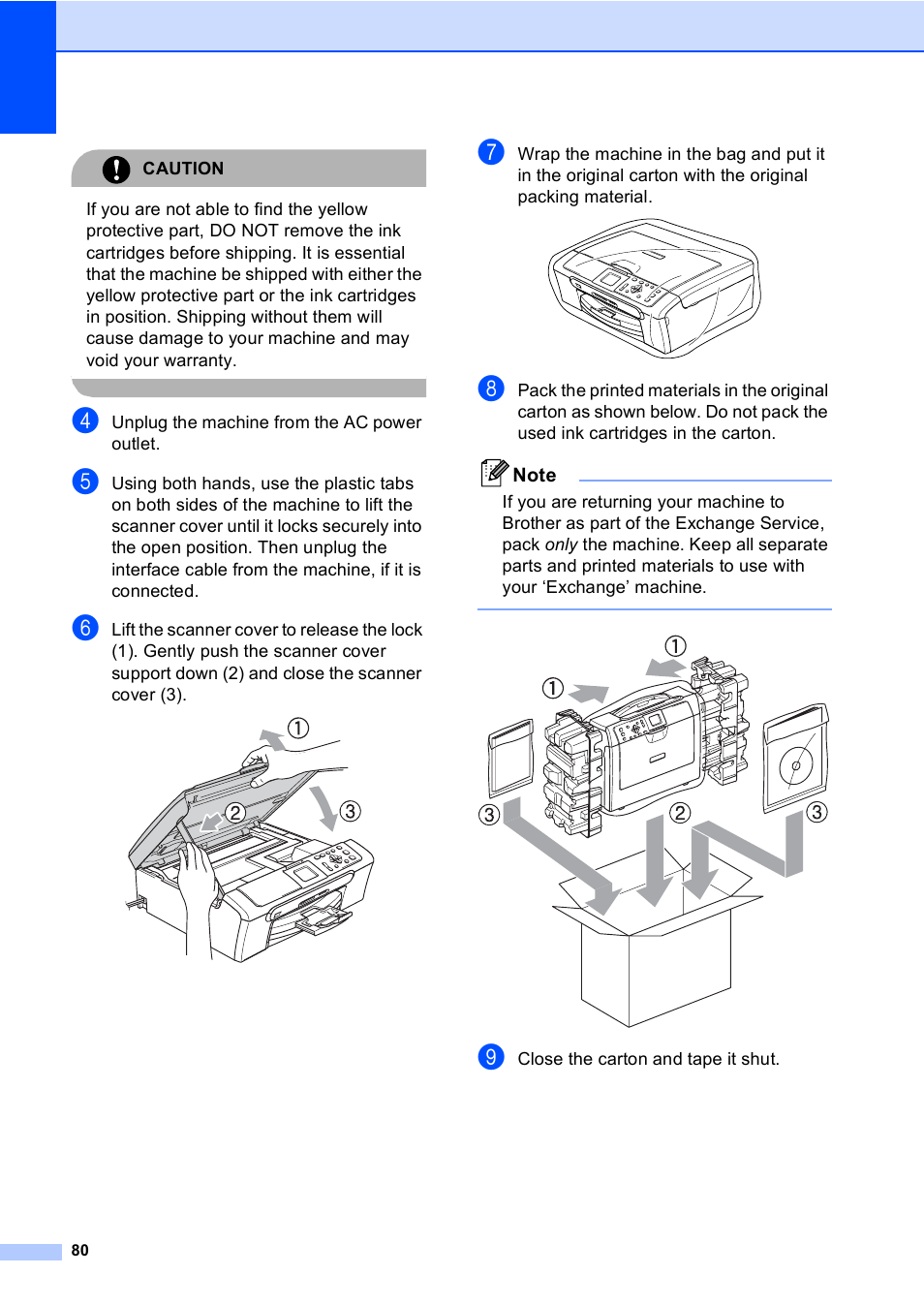 Brother DCP-330C User Manual | Page 92 / 116