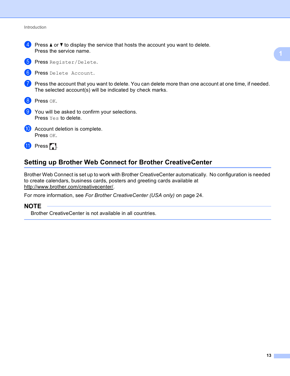 Brother MFC-J6520DW User Manual | Page 17 / 56