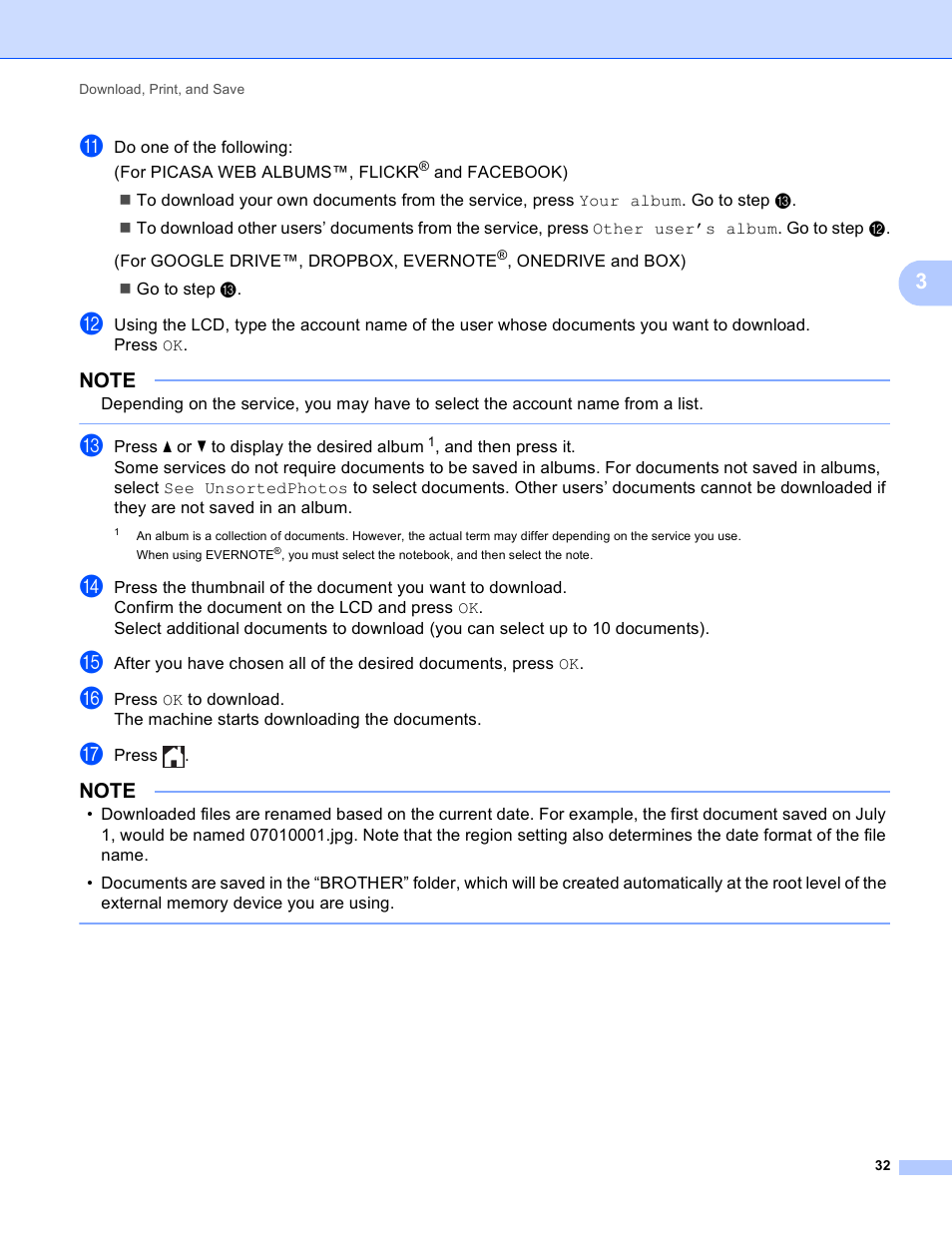 Brother MFC-J6520DW User Manual | Page 36 / 56