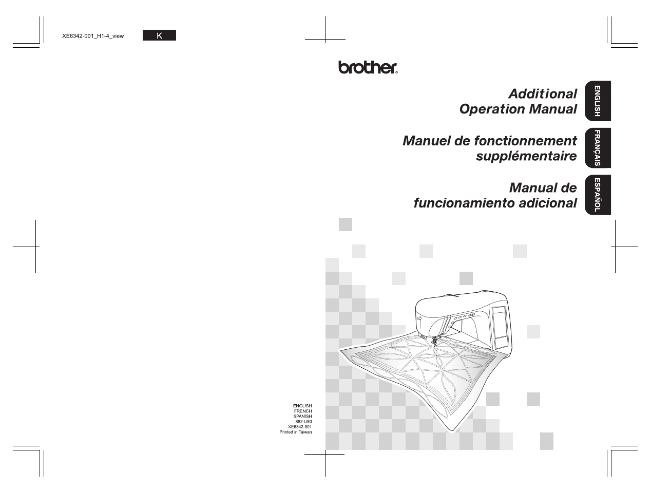 Brother Innov-is 2800D User Manual | Page 40 / 40