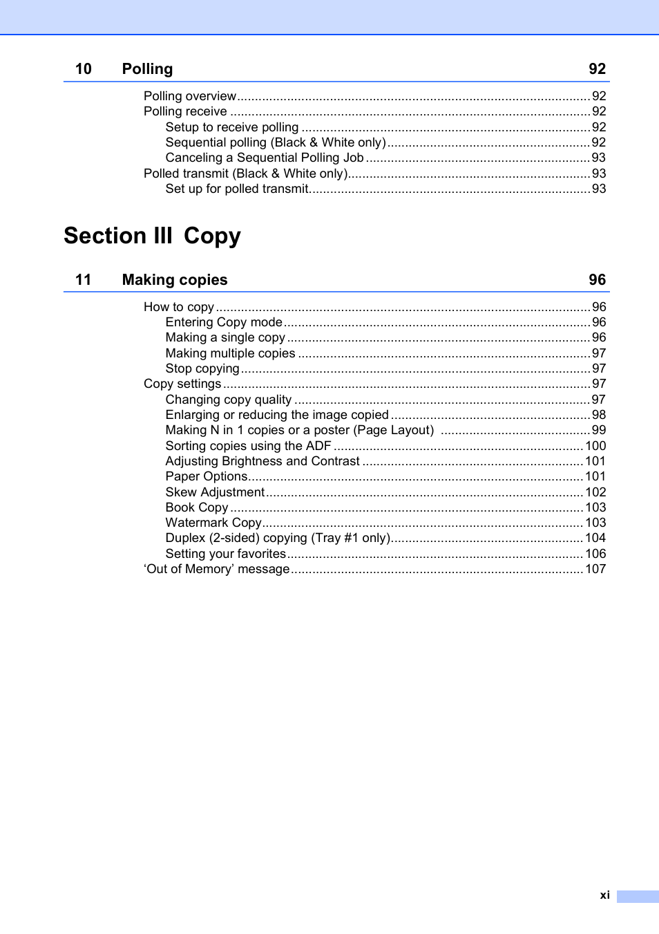 Brother MFC 6890CDW User Manual | Page 13 / 248