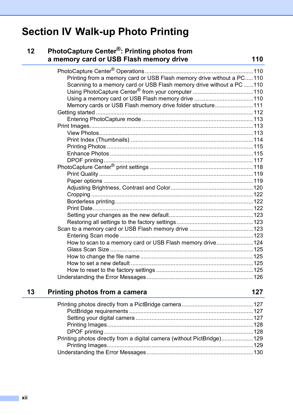 Brother MFC 6890CDW User Manual | Page 14 / 248