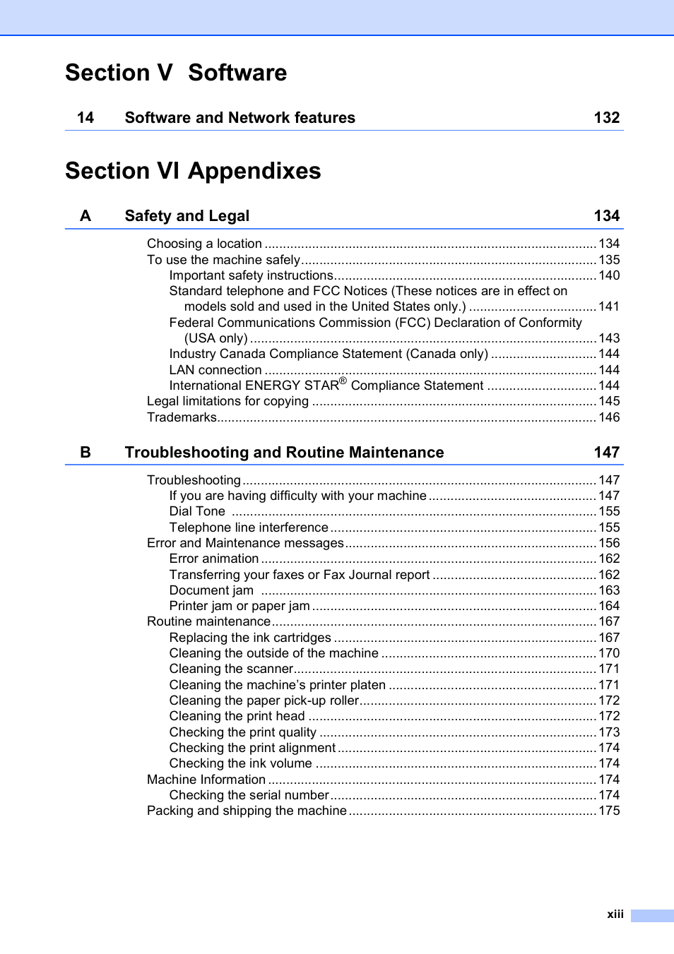 Brother MFC 6890CDW User Manual | Page 15 / 248