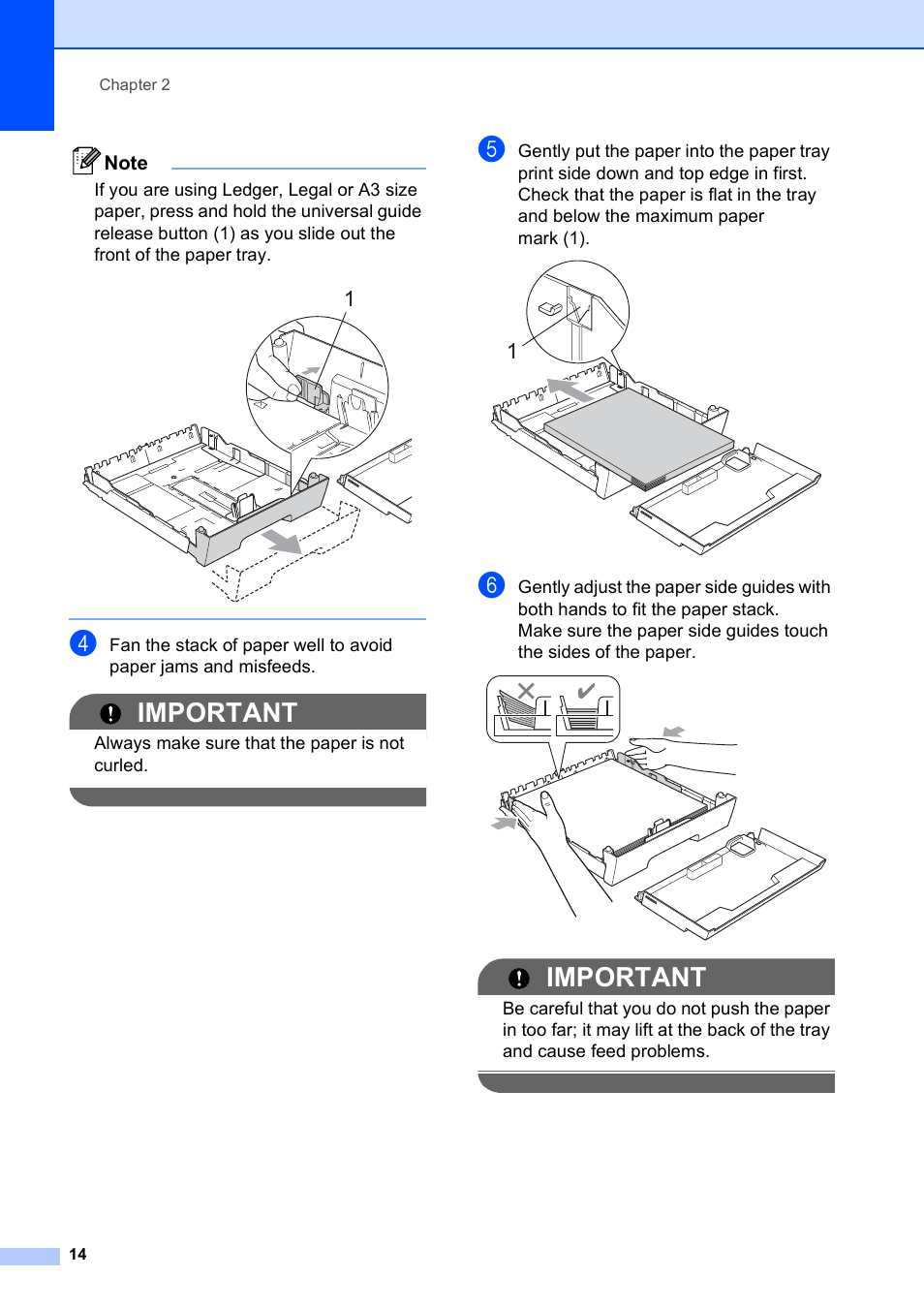 Important | Brother MFC 6890CDW User Manual | Page 30 / 248