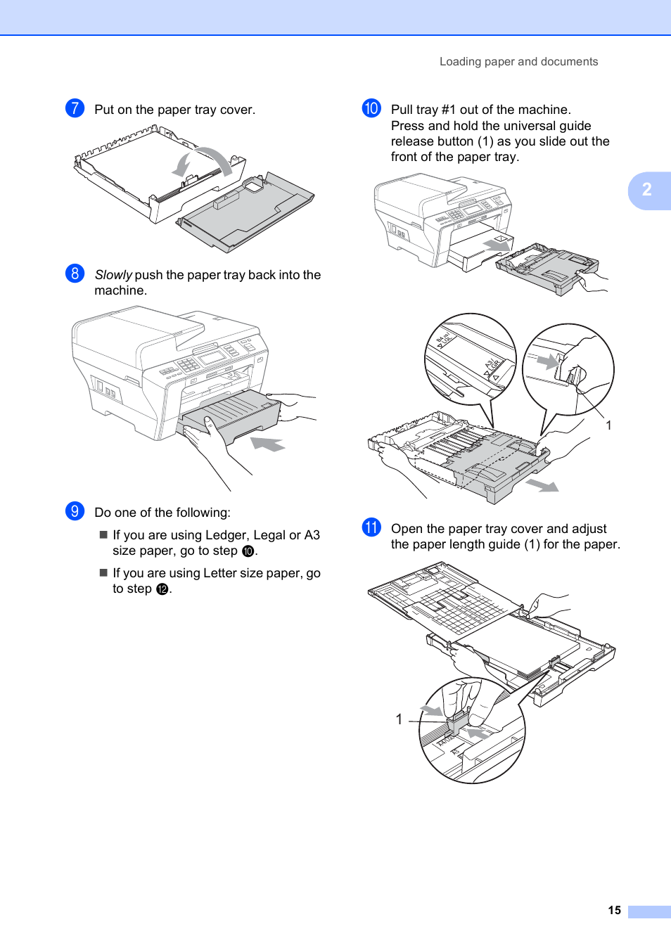 Brother MFC 6890CDW User Manual | Page 31 / 248