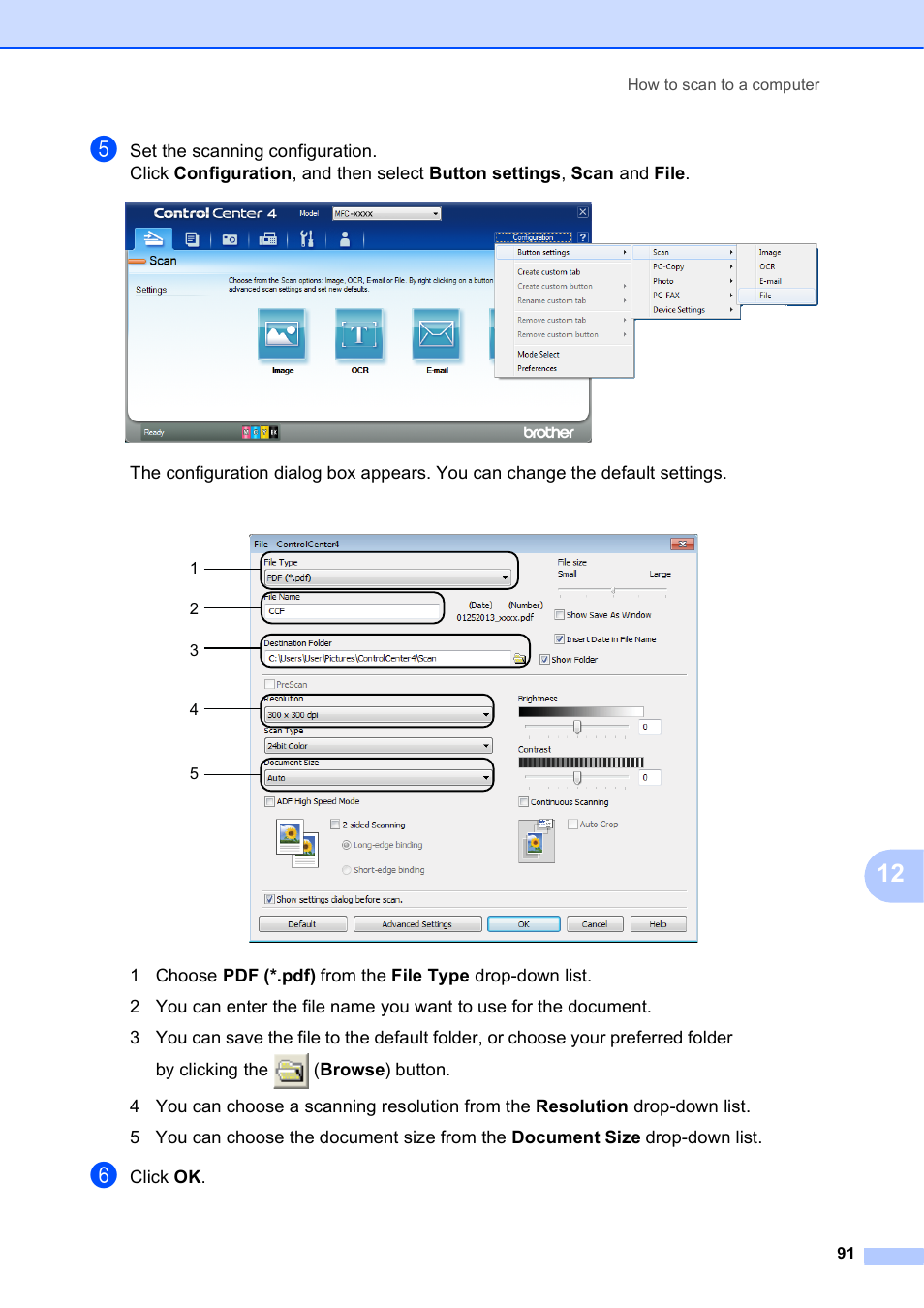 Brother MFC-J6920DW User Manual | Page 105 / 223