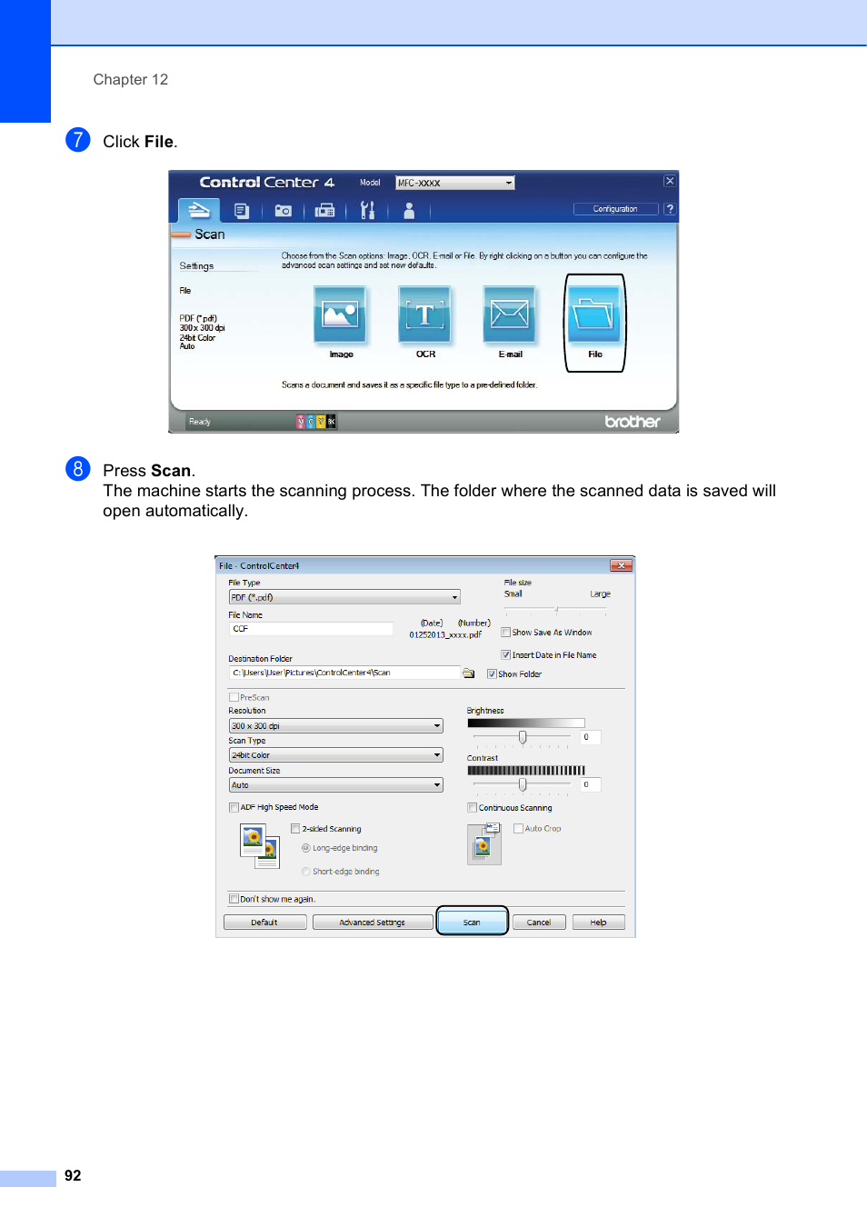 Brother MFC-J6920DW User Manual | Page 106 / 223