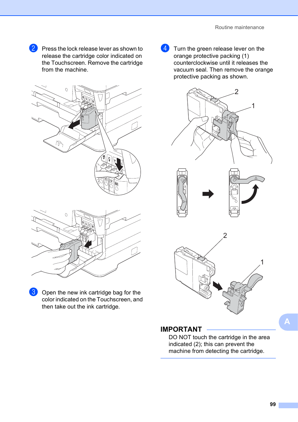Important | Brother MFC-J6920DW User Manual | Page 113 / 223
