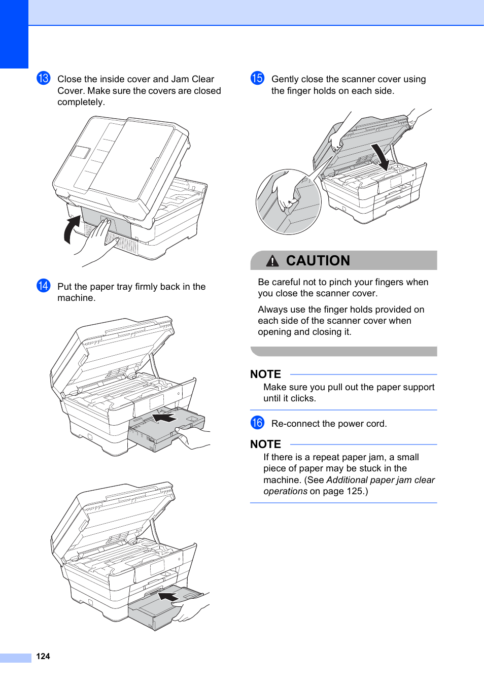 Caution | Brother MFC-J6920DW User Manual | Page 138 / 223