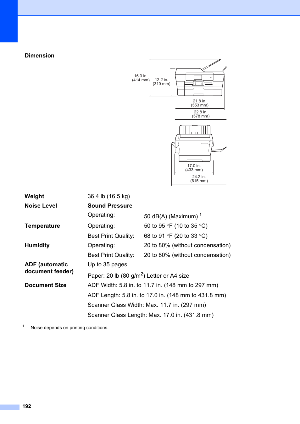 Brother MFC-J6920DW User Manual | Page 206 / 223