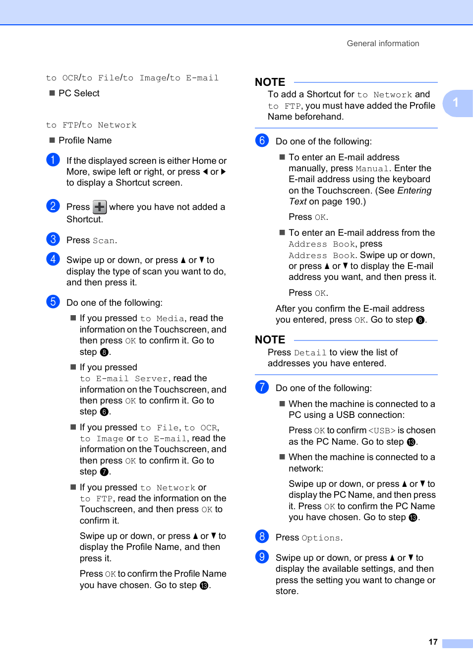 Brother MFC-J6920DW User Manual | Page 31 / 223