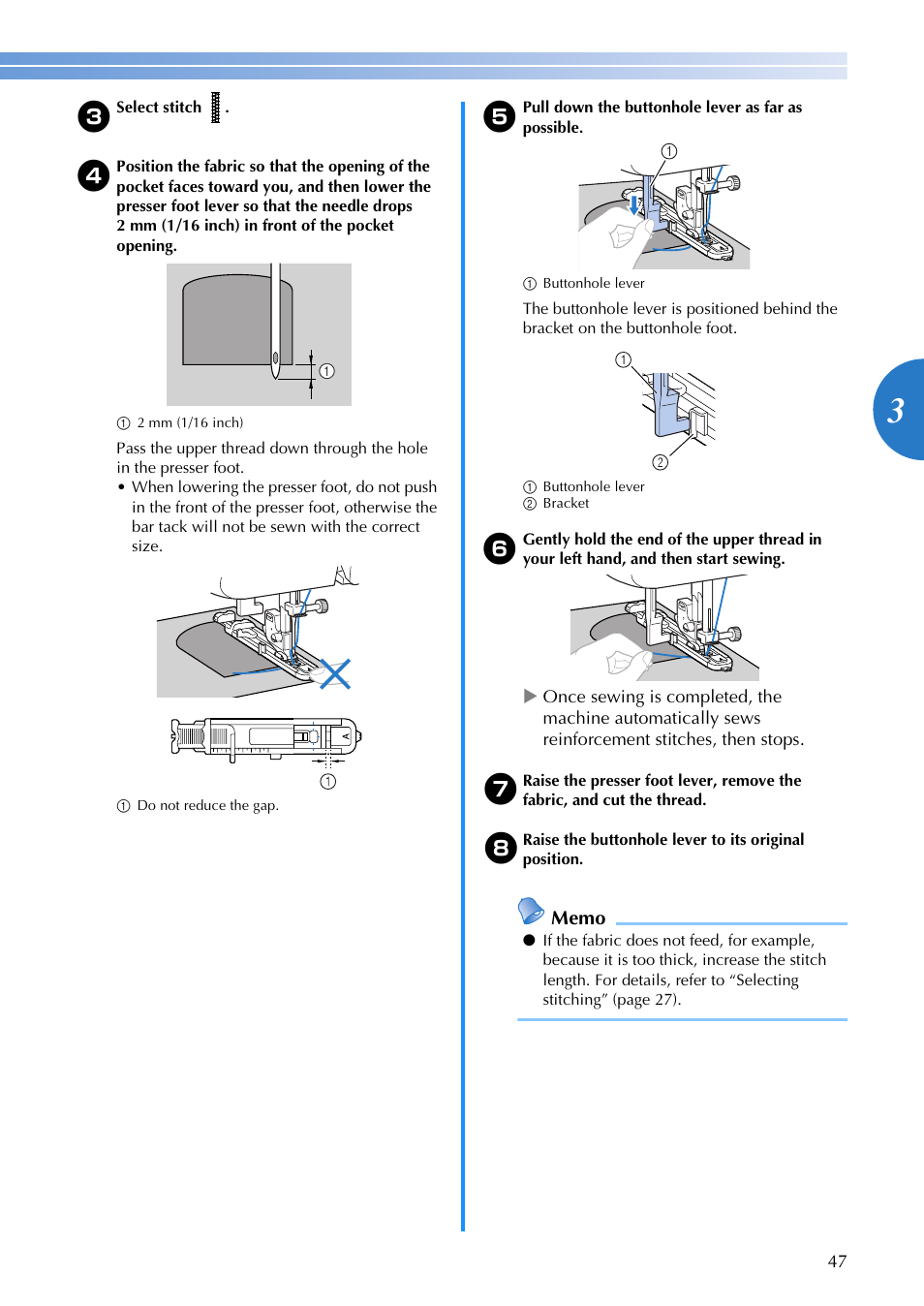 Brother CS-6000i User Manual | Page 49 / 68