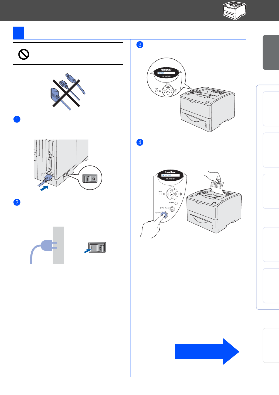 4print a test page | Brother HL-6050DN User Manual | Page 12 / 37
