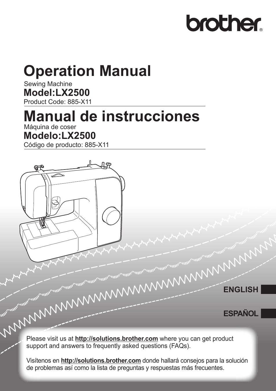 Brother LX2500 User Manual | 92 pages