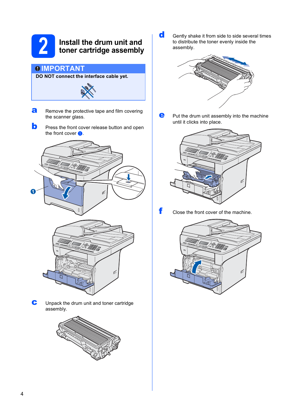 Brother MFC-8690DW User Manual | Page 4 / 48