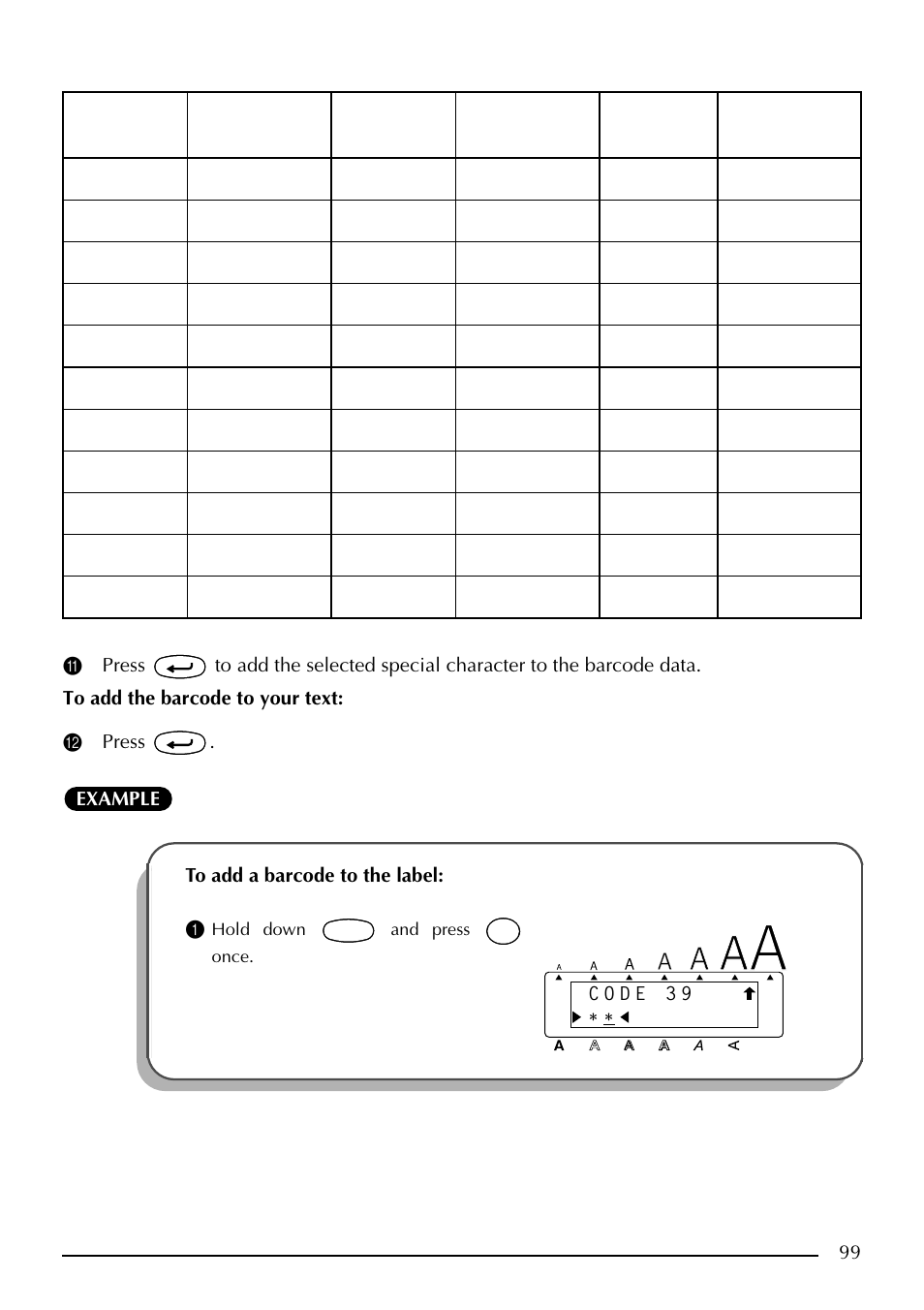 Brother PT-2410 User Manual | Page 103 / 202