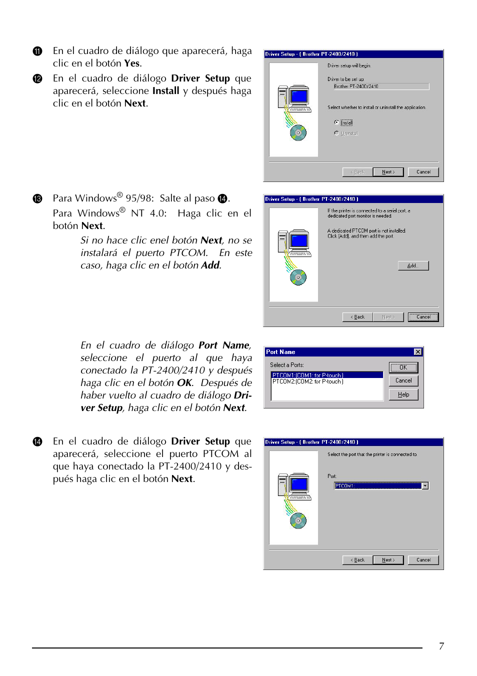 Brother PT-2410 User Manual | Page 139 / 202