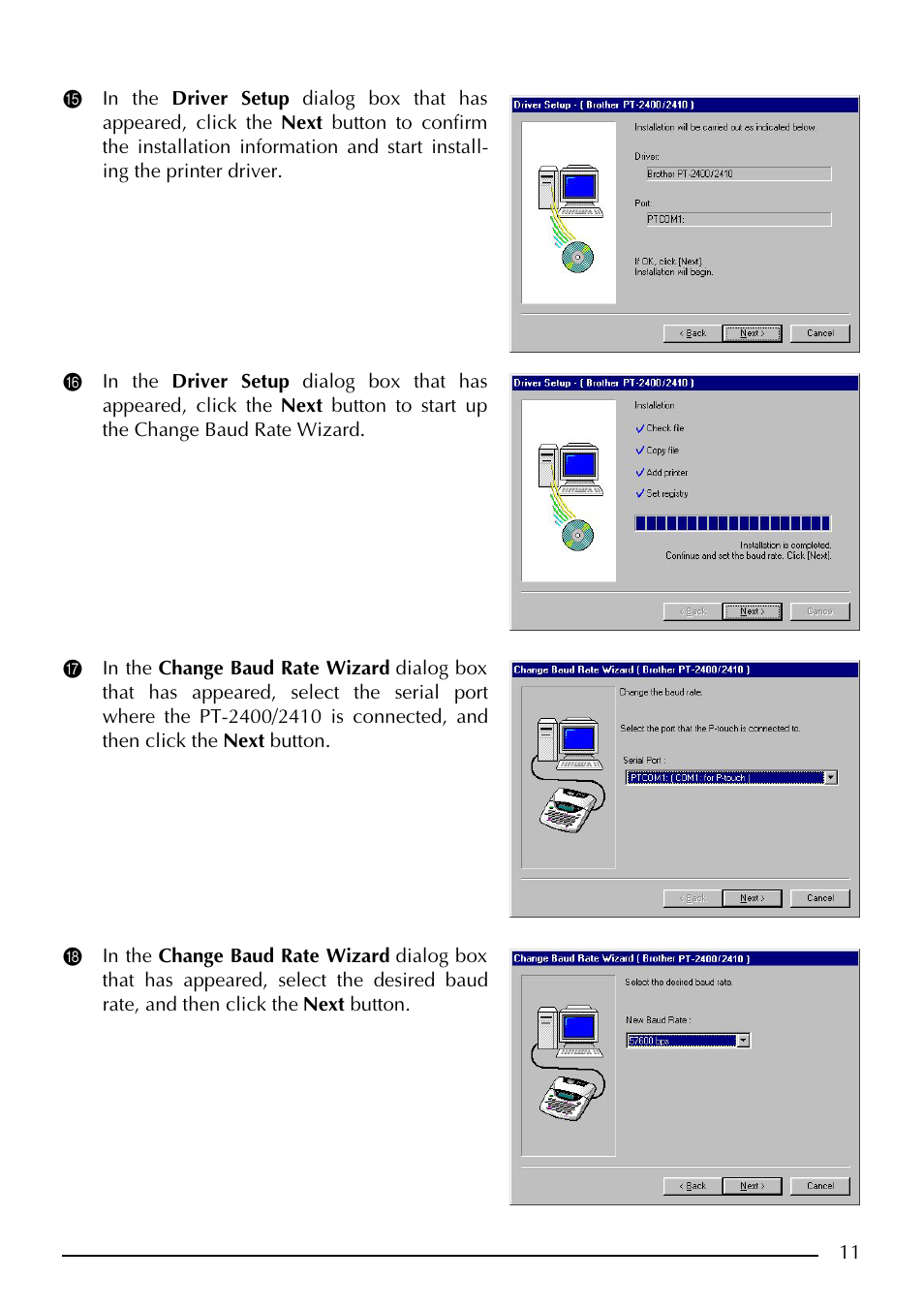 Brother PT-2410 User Manual | Page 15 / 202