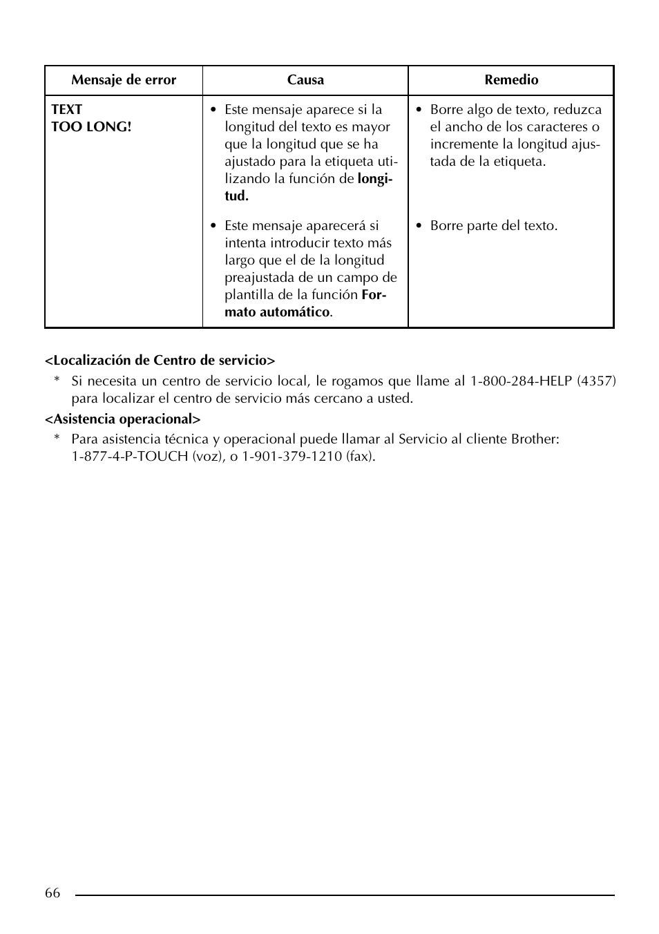 Brother PT-2410 User Manual | Page 198 / 202