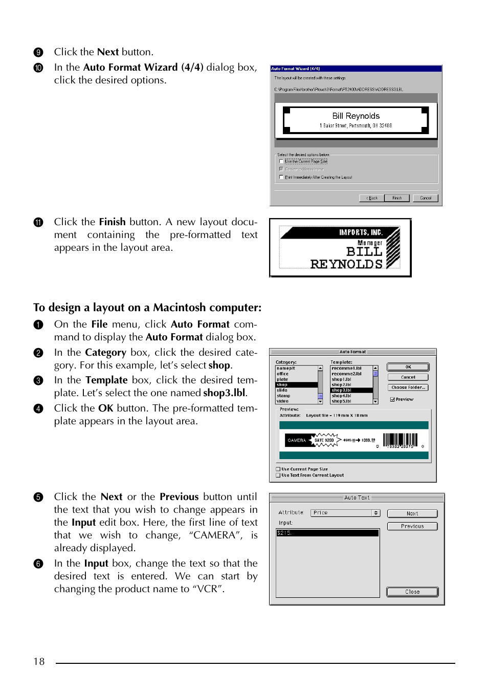 Brother PT-2410 User Manual | Page 22 / 202