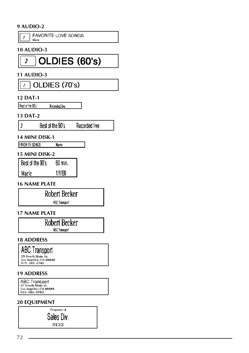 Brother PT-2410 User Manual | Page 76 / 202